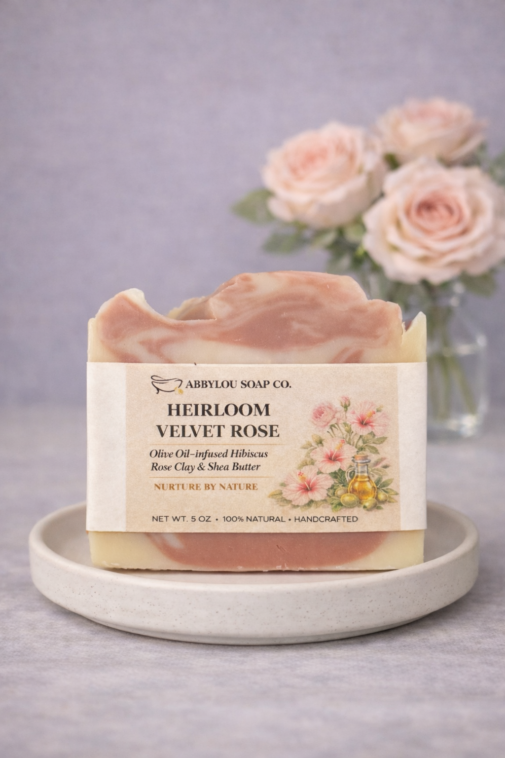 Heirloom Velvet Rose Soap