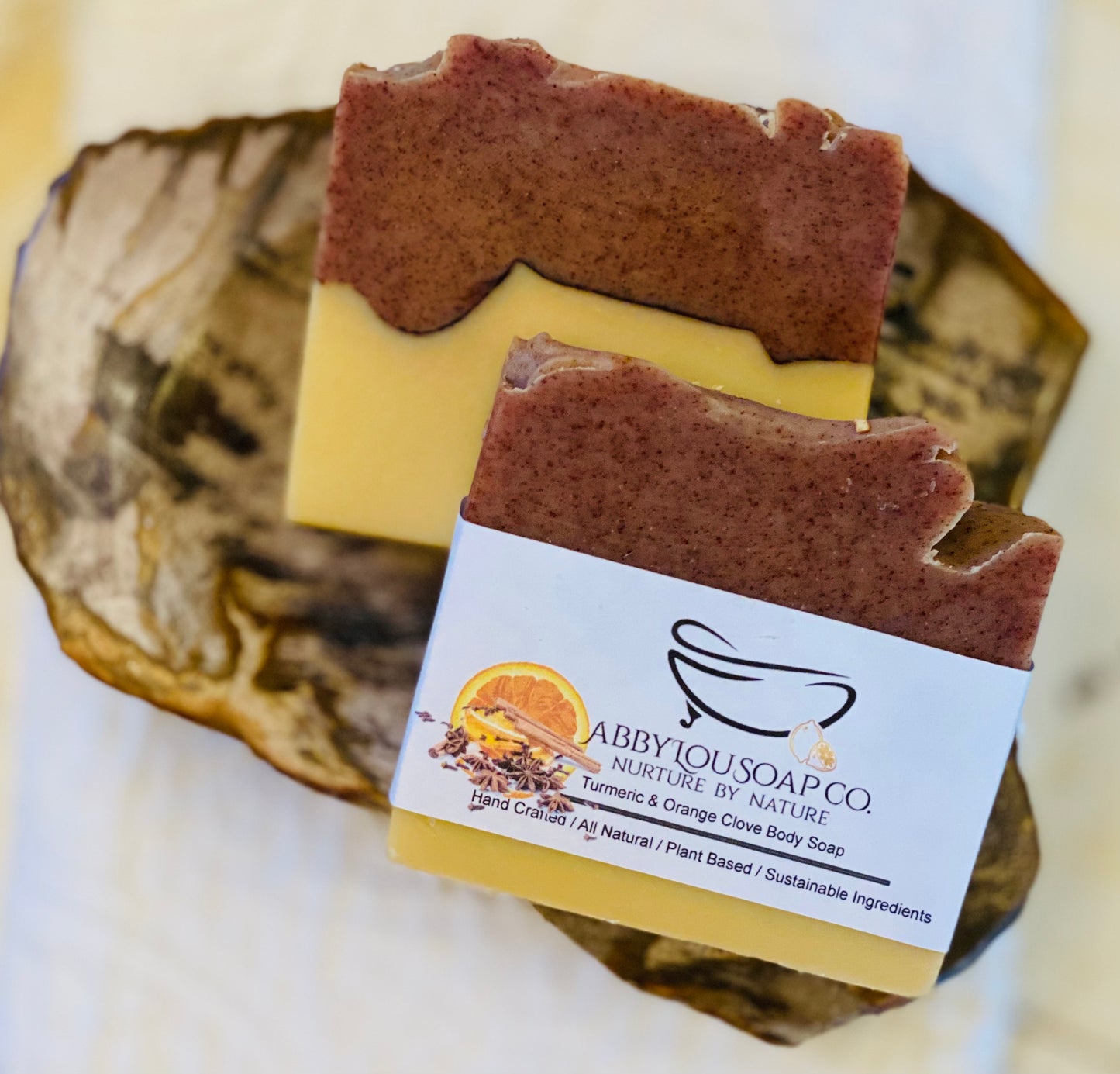 Turmeric & Orange Clove Body Soap