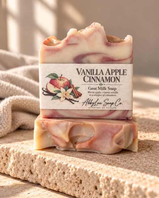 Warm Apple Cinnamon Goat Milk Soap