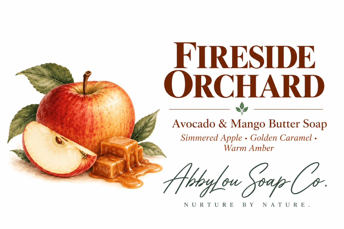 Fireside Orchard Avocado & Mango Butter Soap - Coming soon.