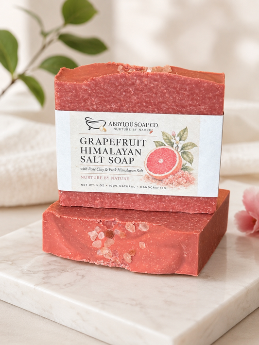 Grapefruit Himalayan Salt Soap