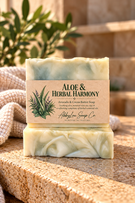 Aloe & Herbal Harmony Avocado & Cocoa Butter Soap