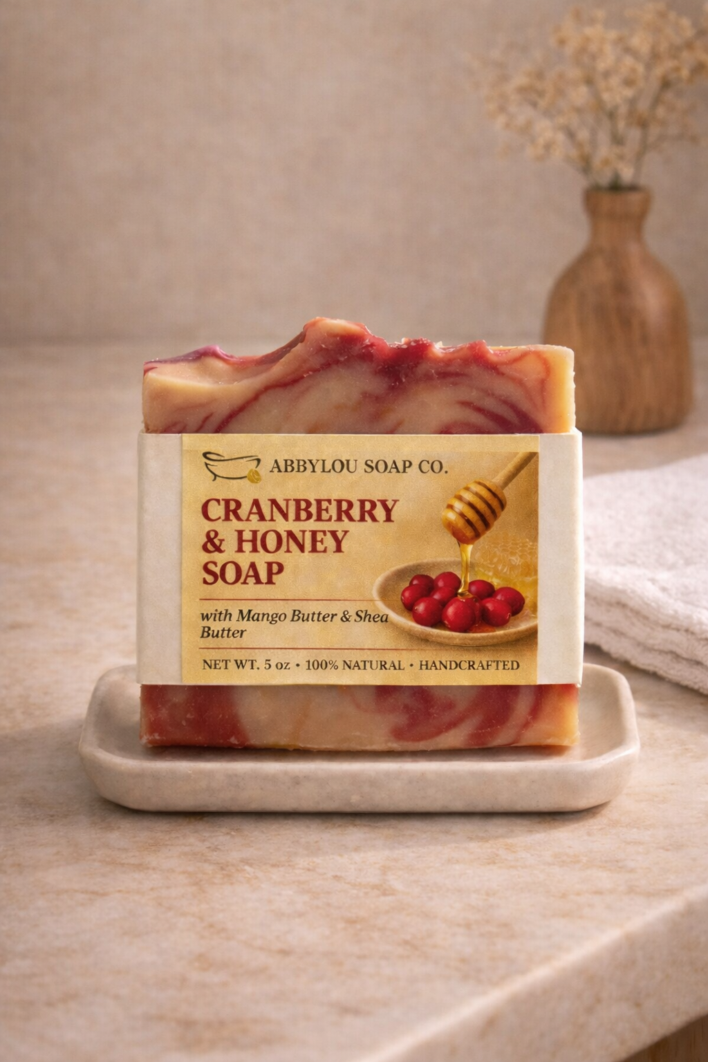 Cranberry & Honey Soap