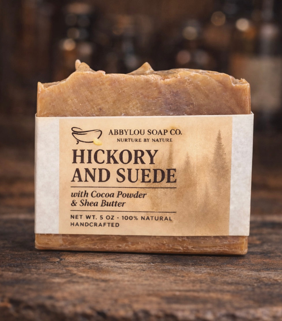 Hickory & Suede Body Soap