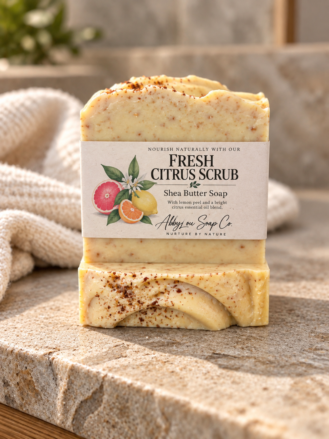 Fresh Citrus Shea Butter Soap