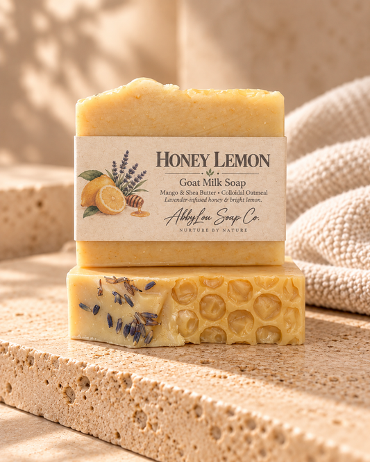 Honey Lemon Goat Milk Soap