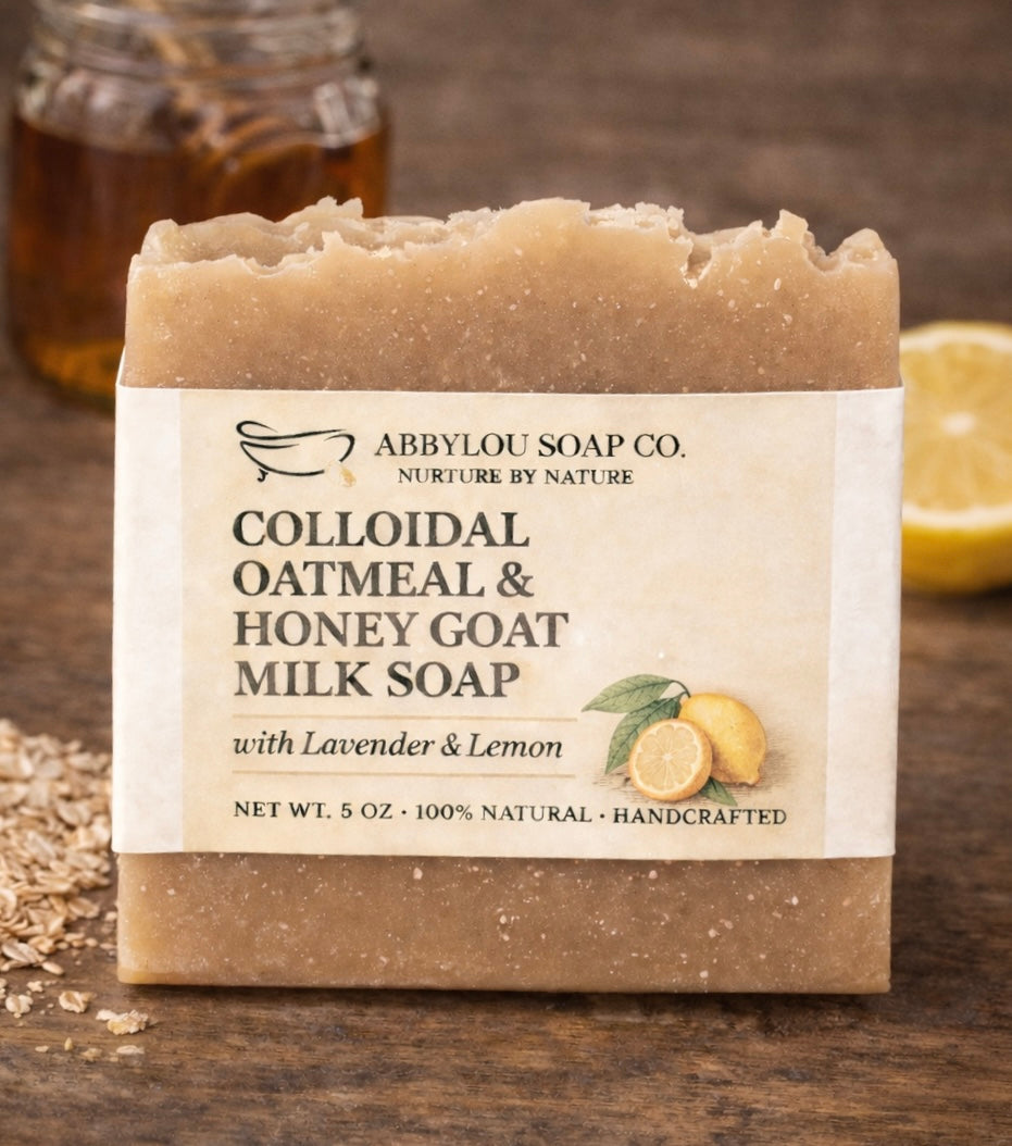 Colloidal Oatmeal & Honey Goat Milk Soap