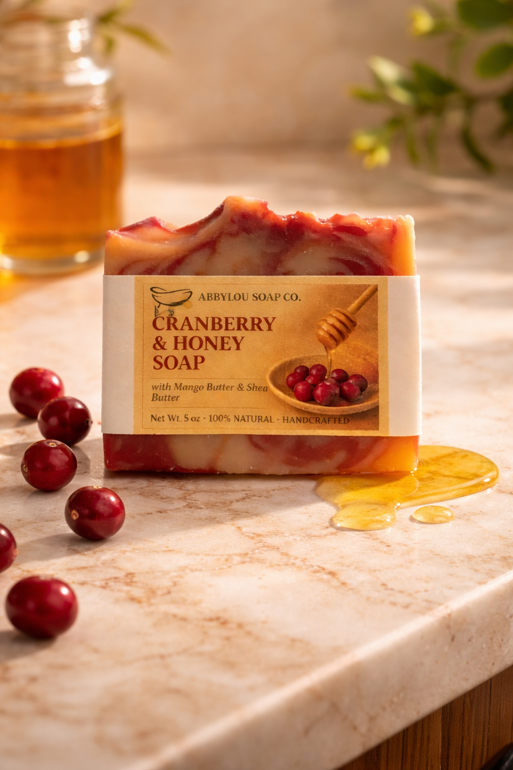 Cranberry & Honey Soap
