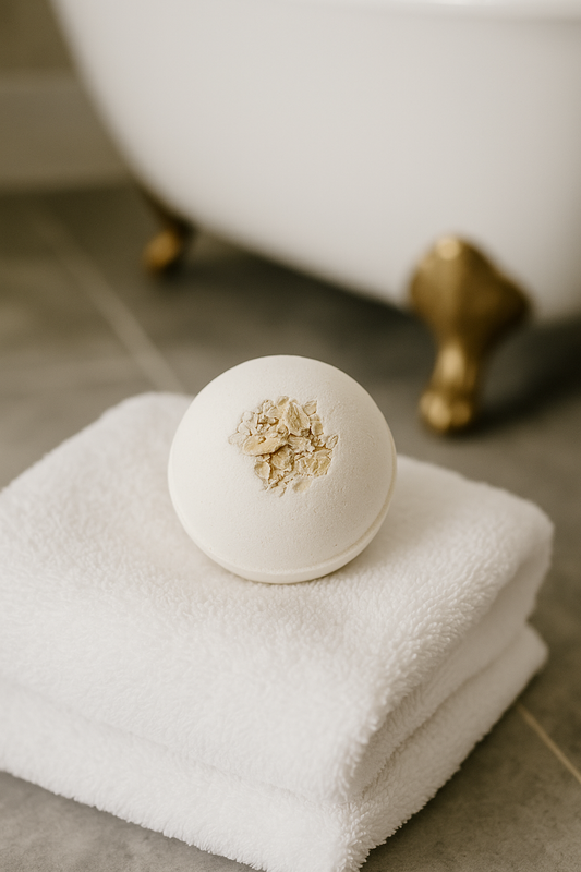 Honey & Colloidal Oats Bath Bomb