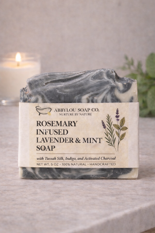 Rosemary Infused with Lavender & Mint Body Soap