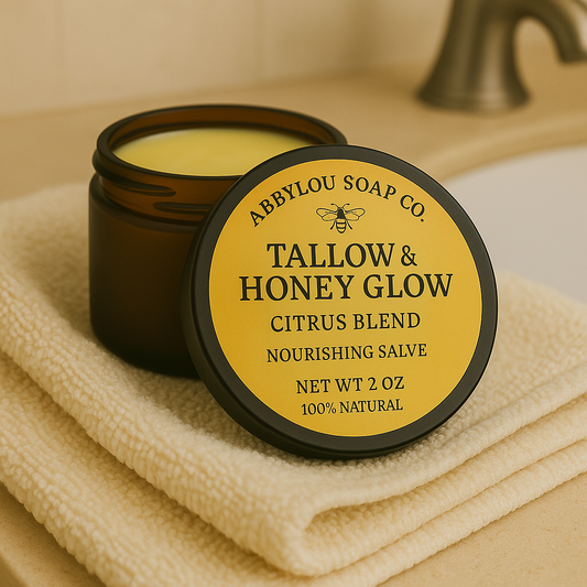Tallow & Honey Glow Nourishing Salve - Citrus Blend