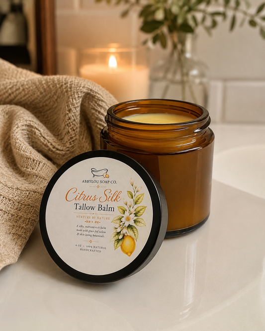 Citrus Silk Tallow Balm / 4oz.