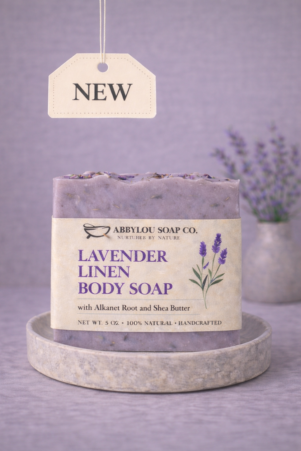 Lavender Linen Body Soap