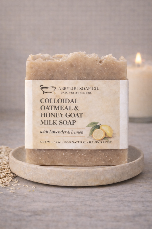Colloidal Oatmeal & Honey Goat Milk Soap