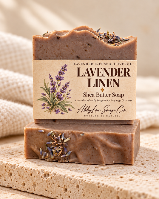 Lavender Linen Shea Butter Soap