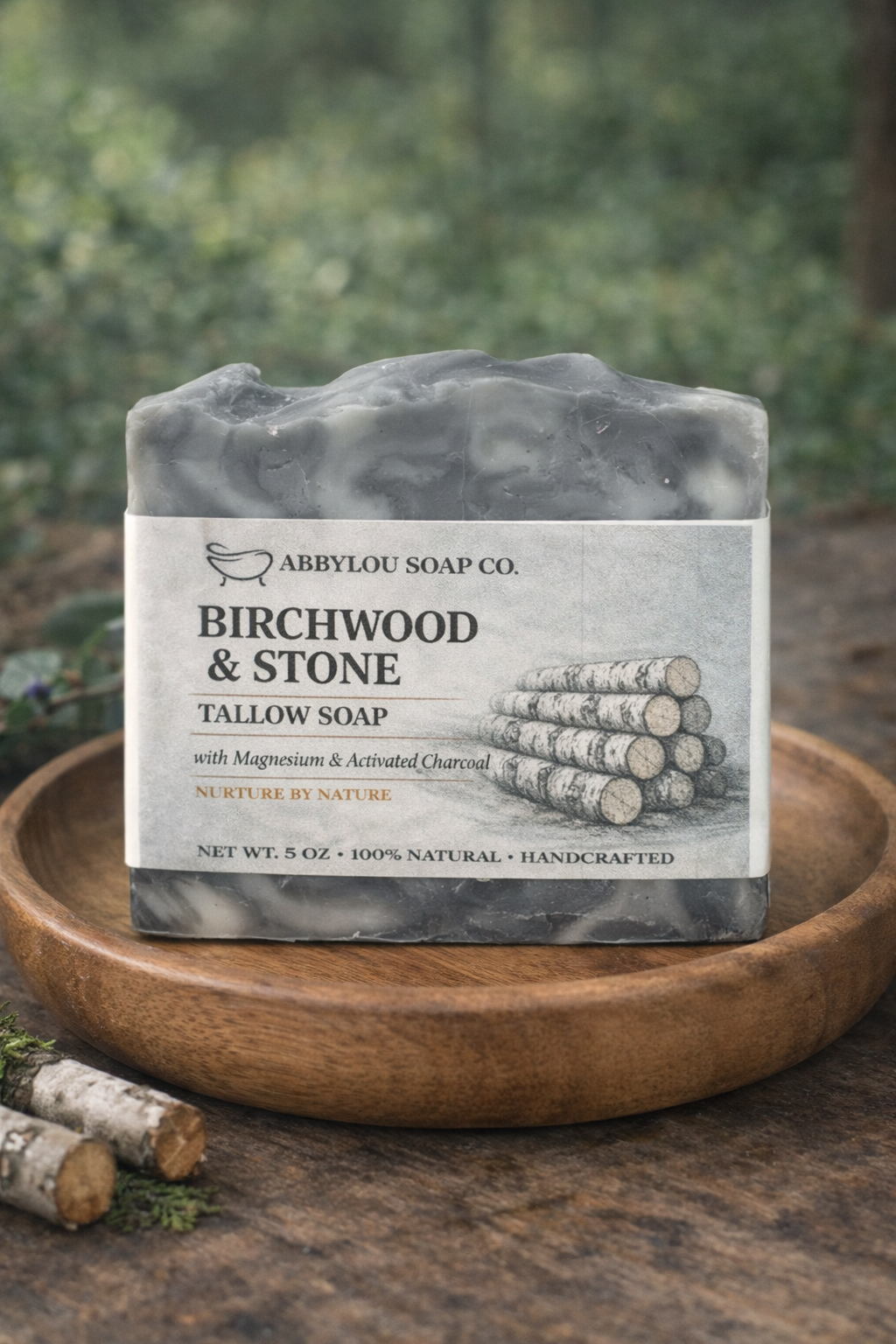 Birchwood & Stone Tallow Soap
