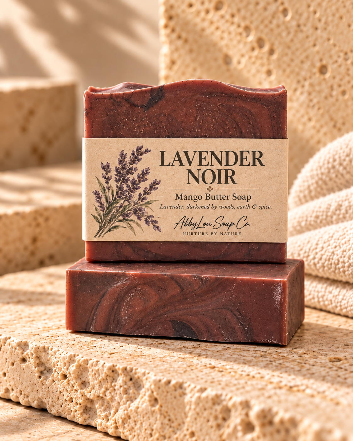Lavender Noir Mango Butter Soap