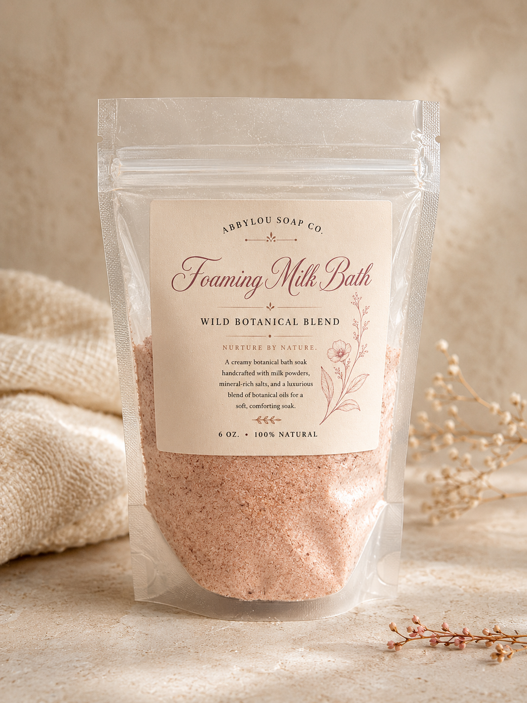 Foaming Milk Bath