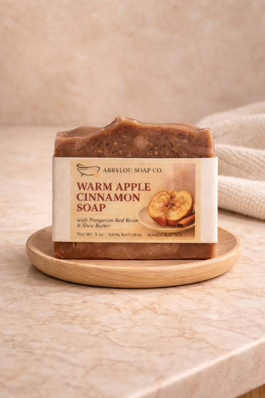Warm Apple Cinnamon Soap