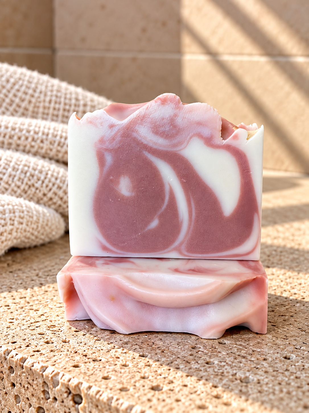 Heirloom Velvet Rose - Rose Clay & Shea Butter Soap