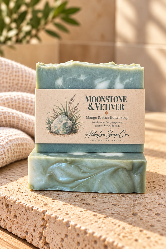 Moonstone & Vetiver Mango & Shea Butter Soap