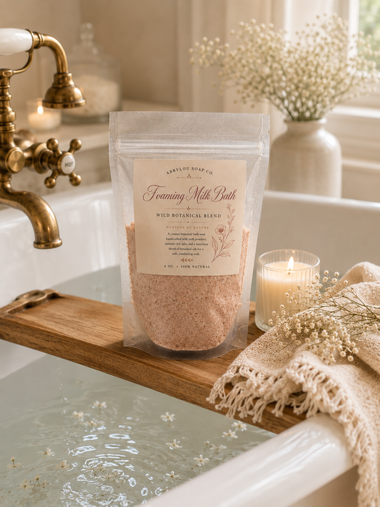Foaming Milk Bath