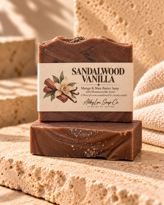 Sandelwood Vanilla Mango & Shea Butter Soap