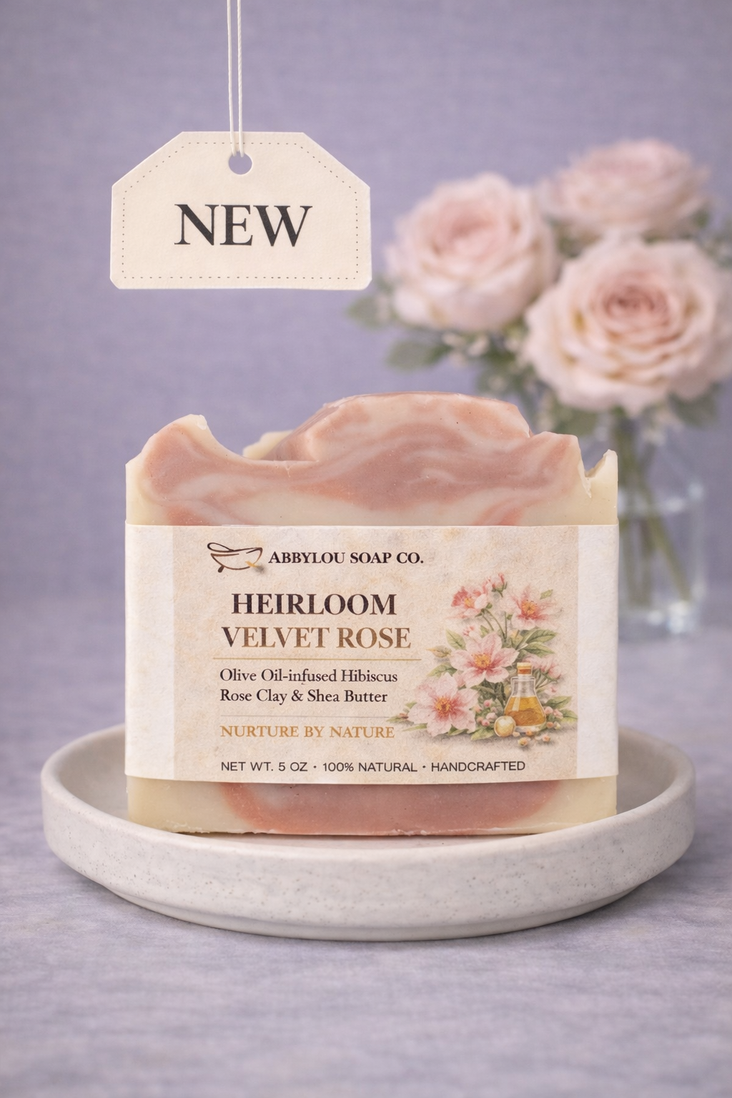 Heirloom Velvet Rose Soap