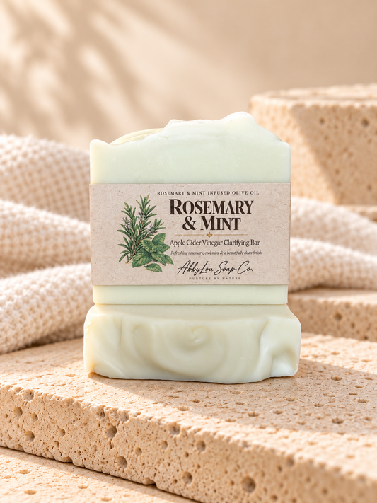 Rosemary & Mint Apple Cider Vinegar Clarifying Soap