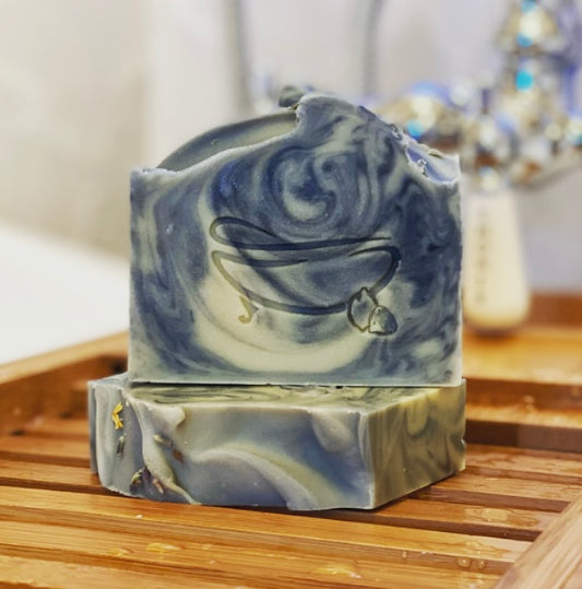 Rosemary Infused with Lavender & Mint Silk Body Soap