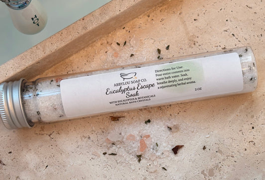 Eucalyptus Escape Soak Natural Bath Crystals