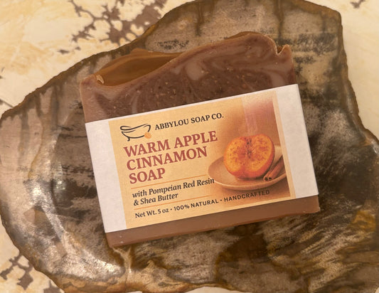 Warm Apple Cinnamon Soap
