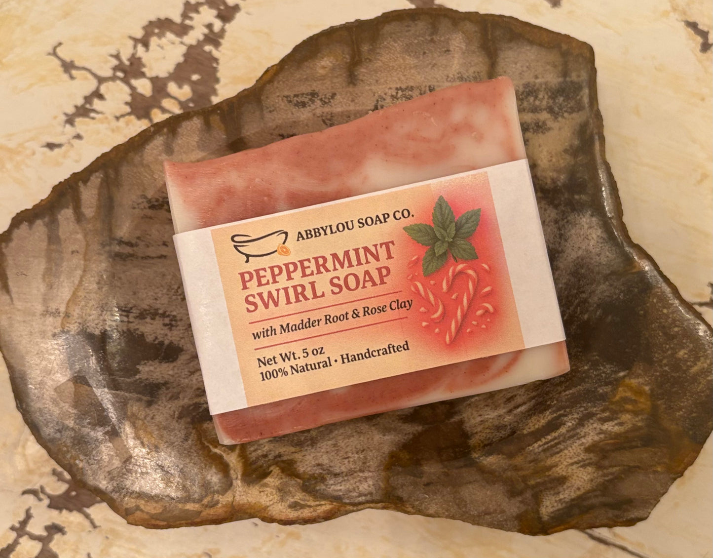 Peppermint Swirl Soap