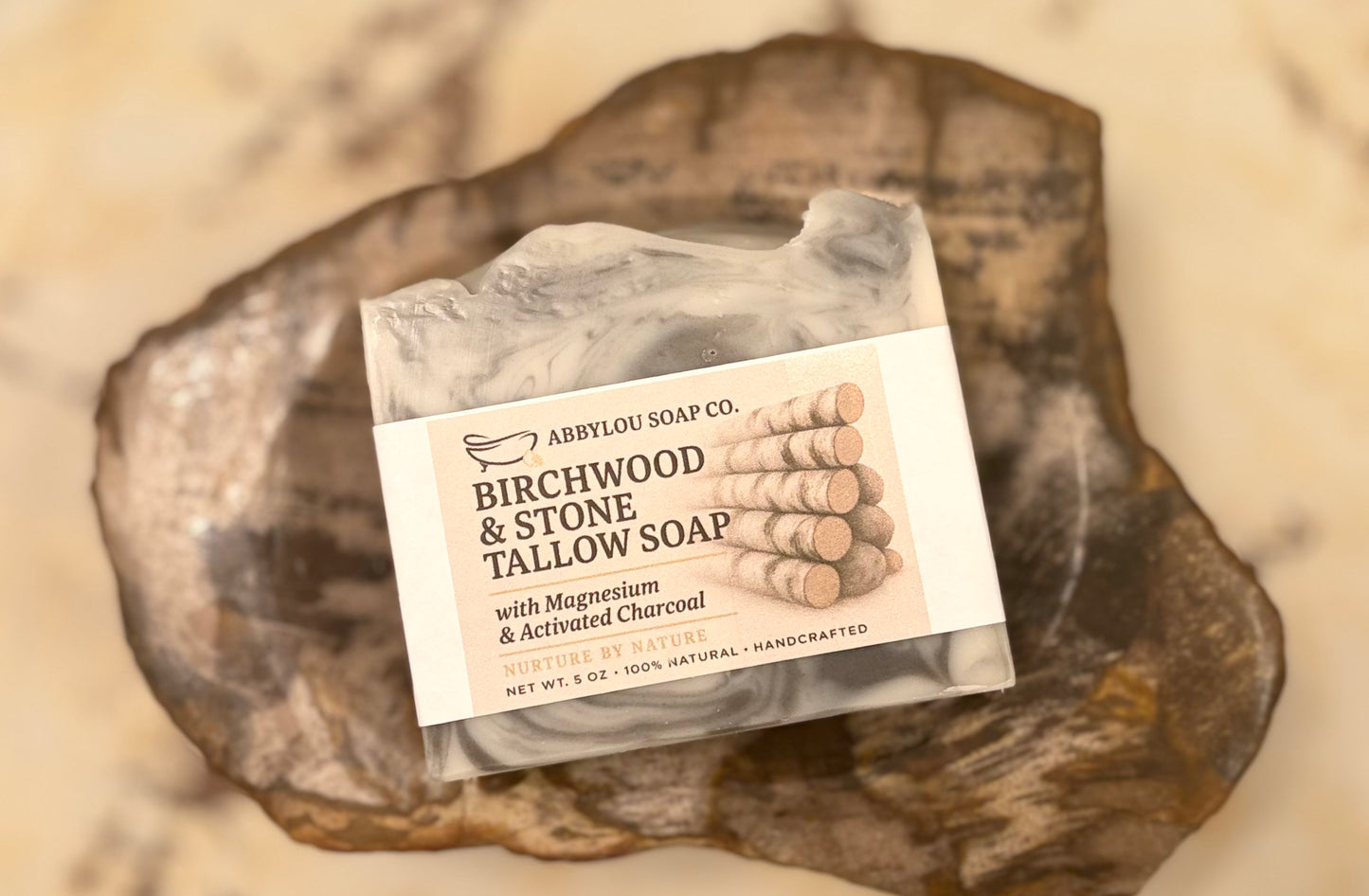 Birchwood & Stone Tallow Soap
