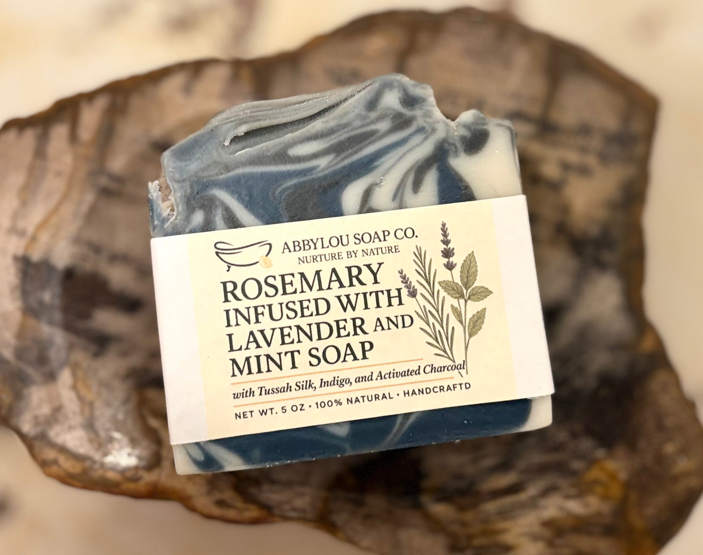 Rosemary Infused with Lavender & Mint Body Soap