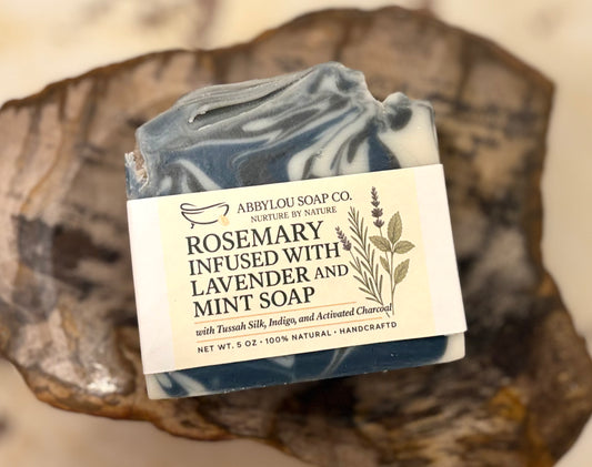 Rosemary Infused with Lavender & Mint Body Soap