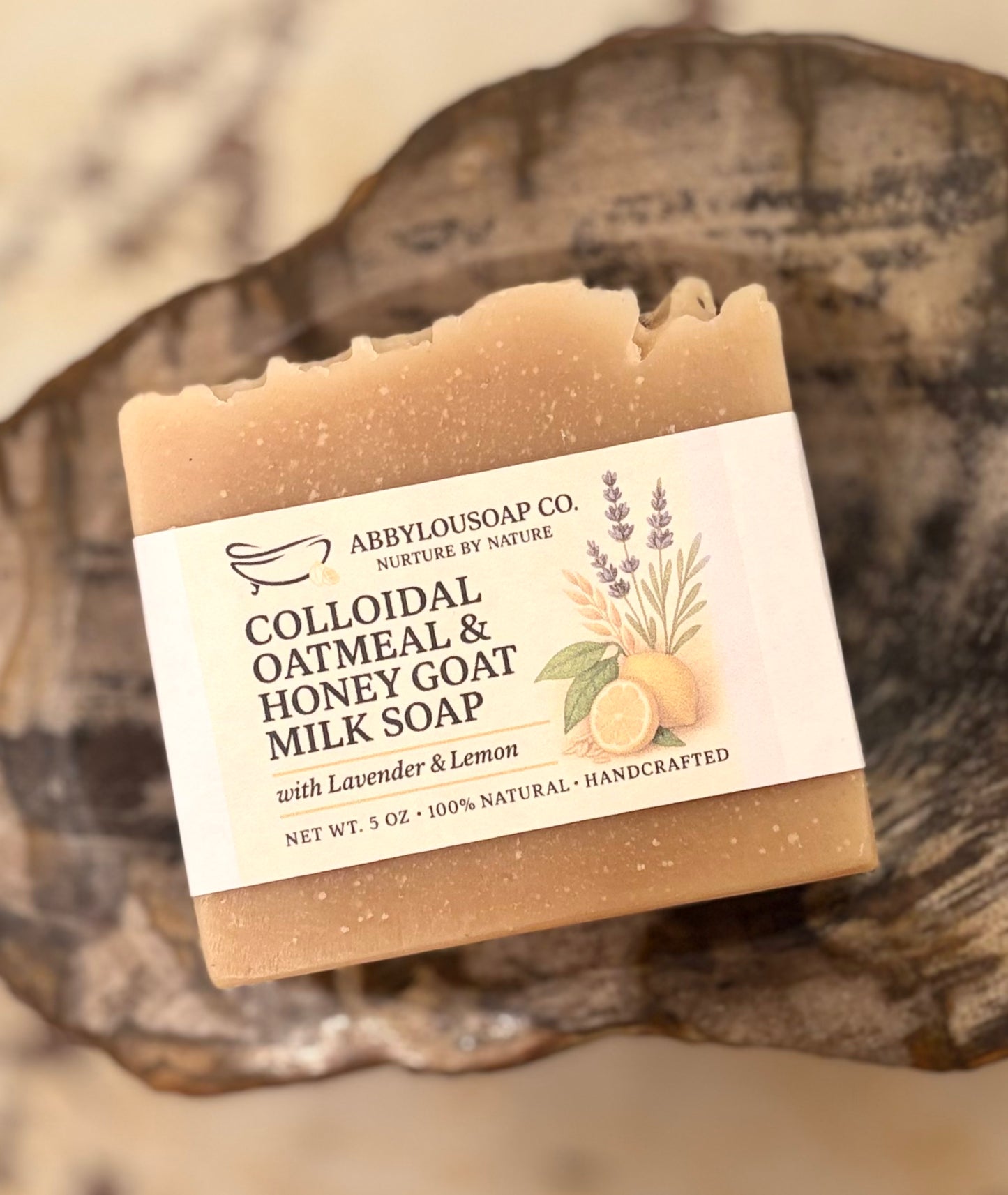Colloidal Oatmeal & Honey Goat Milk Soap
