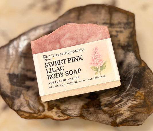 Sweet Pink Lilac Body Soap