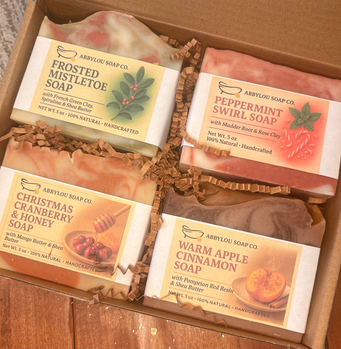 AbbyLou Soap Christmas Collection