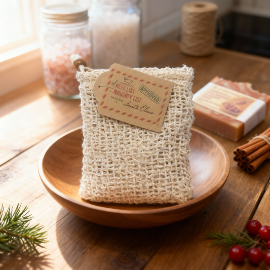 Christmas Soap Bag