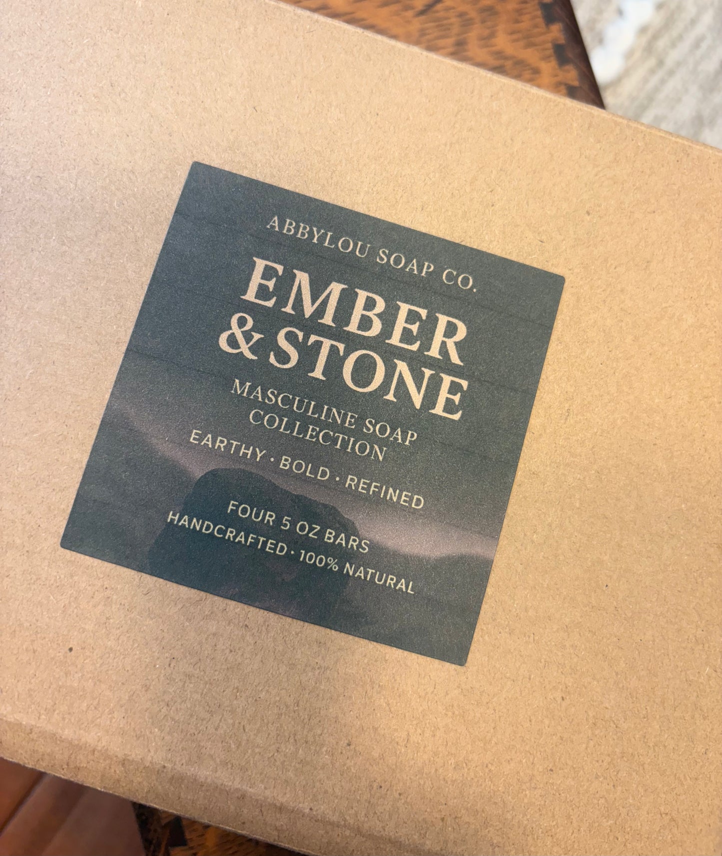 Ember & Stone Masculine Soap Collection