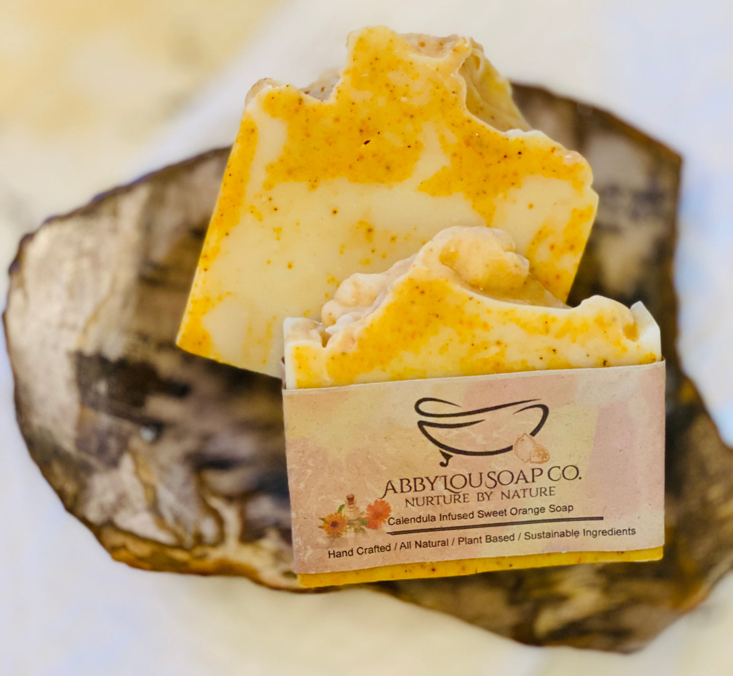 Calendula Infused Sweet Orange Body Soap