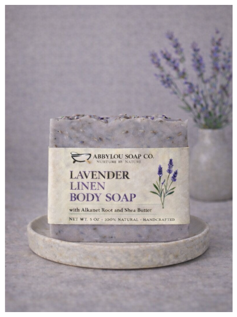 Lavender Linen Body Soap