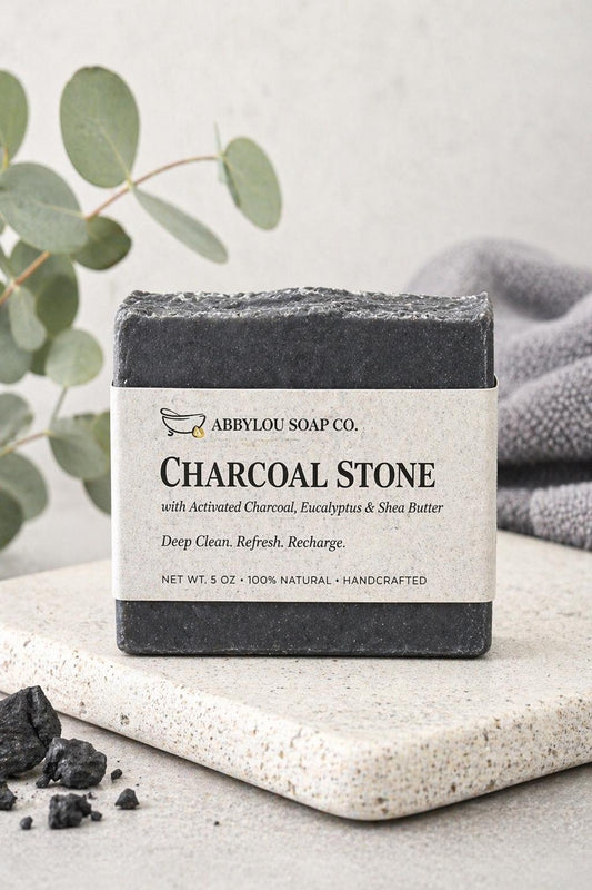 Charcoal Stone Soap