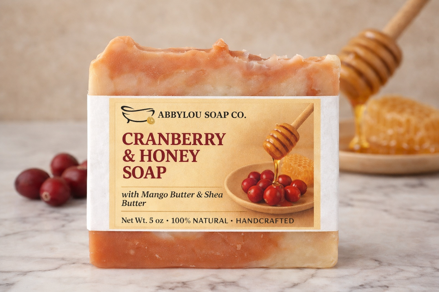 Cranberry & Honey Soap